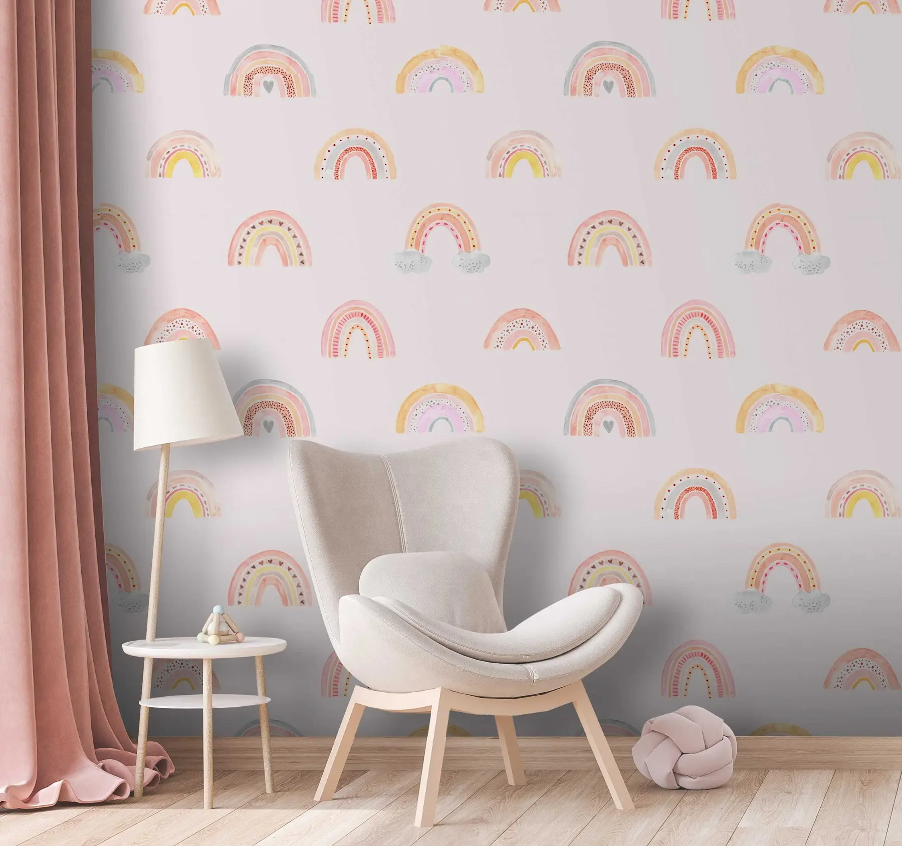 Фототапет Акварелни дъги u51251