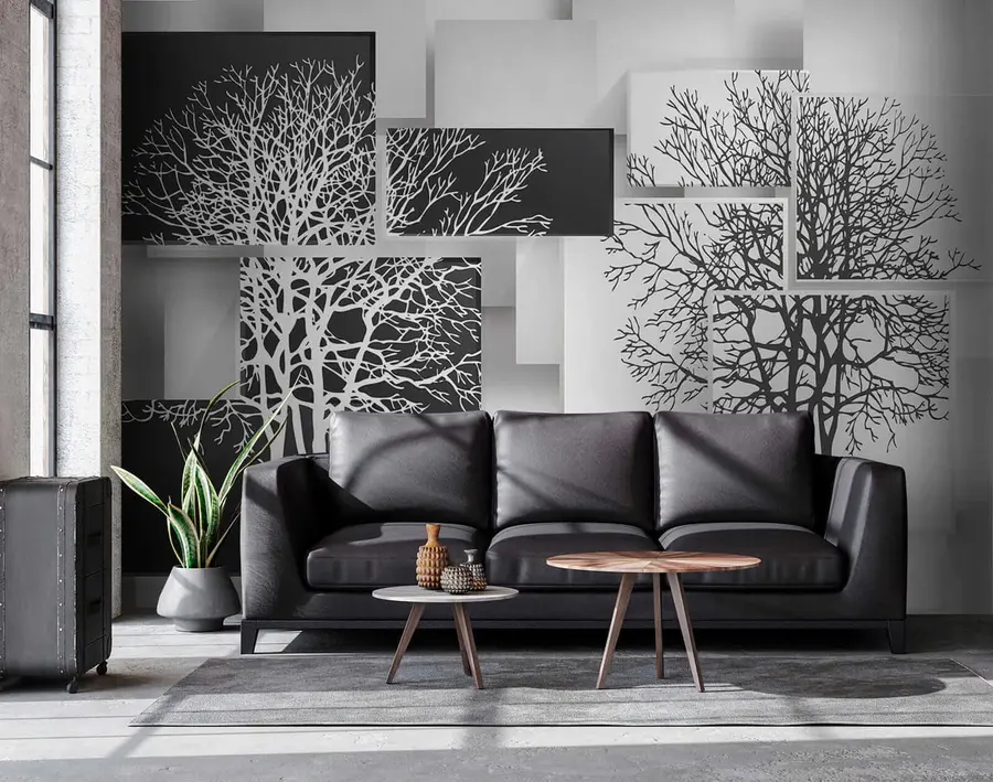 Фототапет Ин Ян дърво u09369