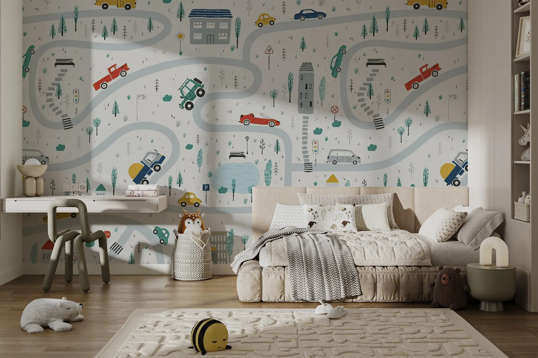 Фототапет Лабиринт от автомобили u19938