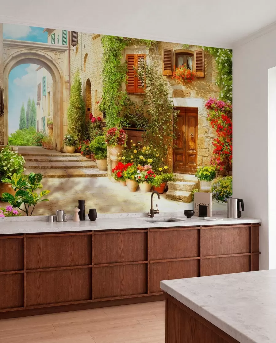 Фототапет Уютна улица u25419