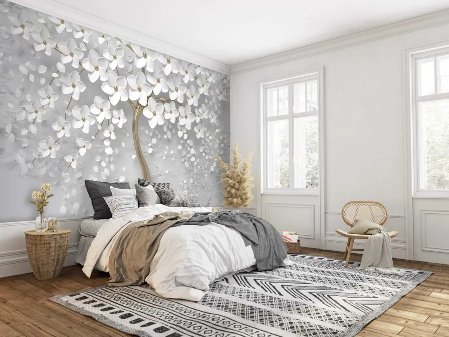 Фототапет Цъфтящо дърво с големи цветове u37065