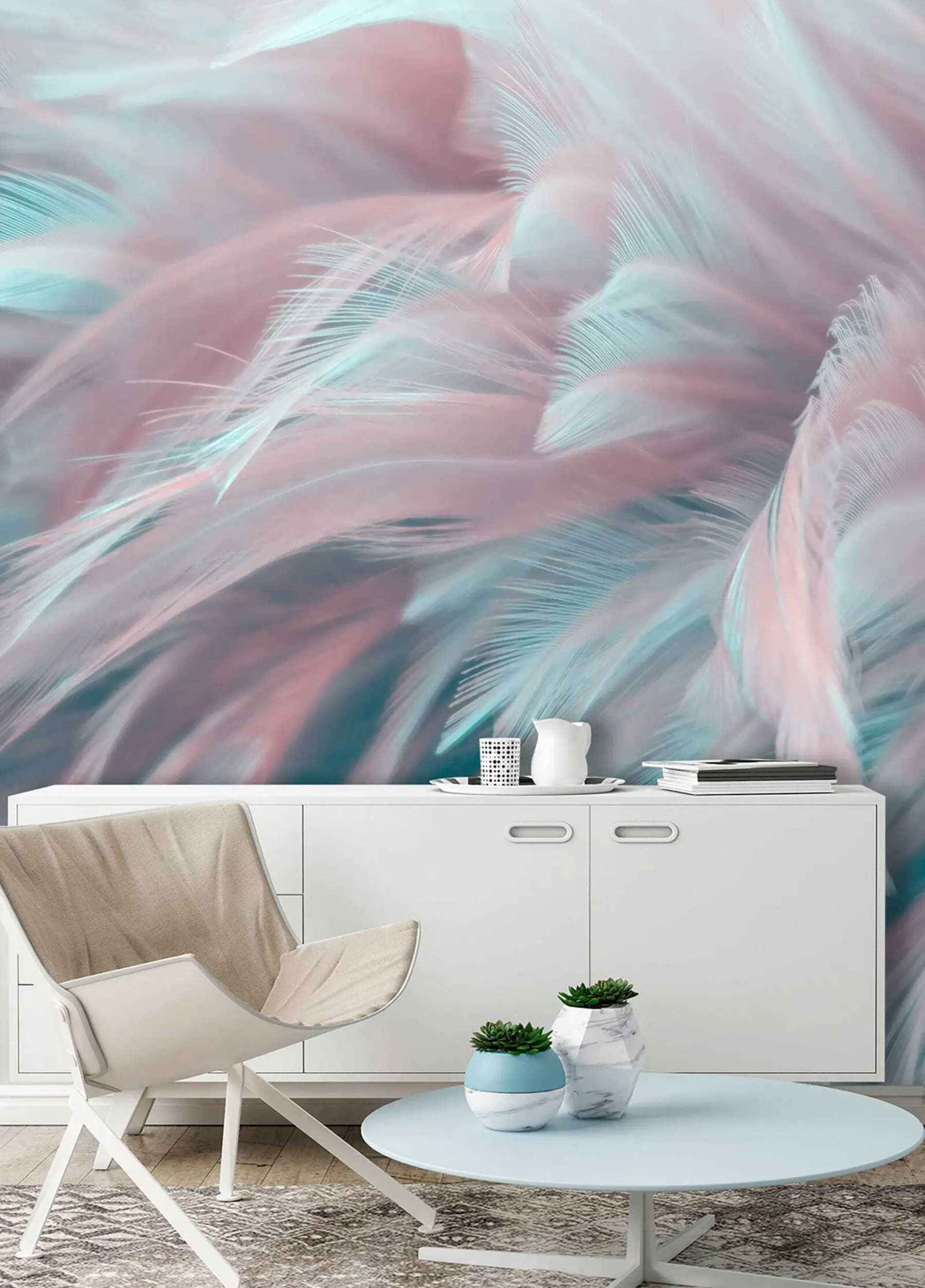 Фототапет Нежни пера u45689