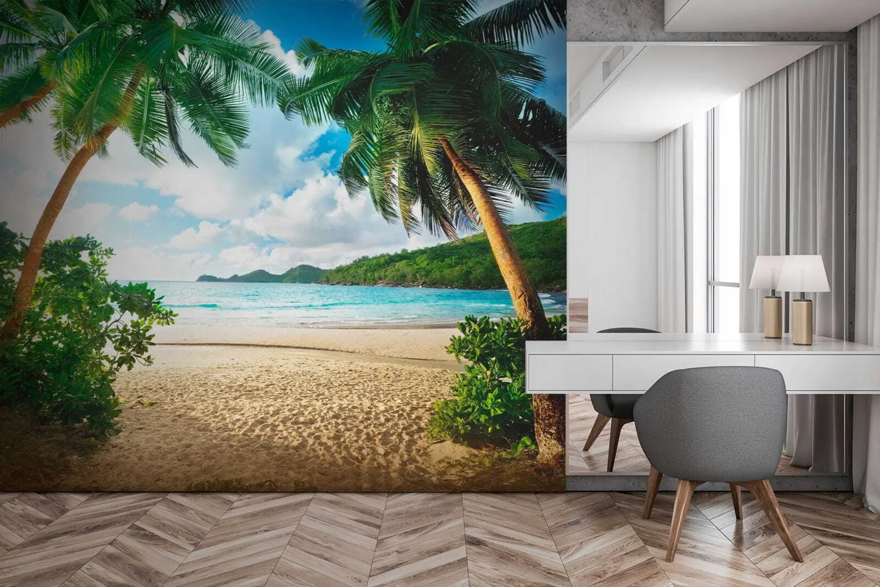 Фототапет Почивка под палмите u53753