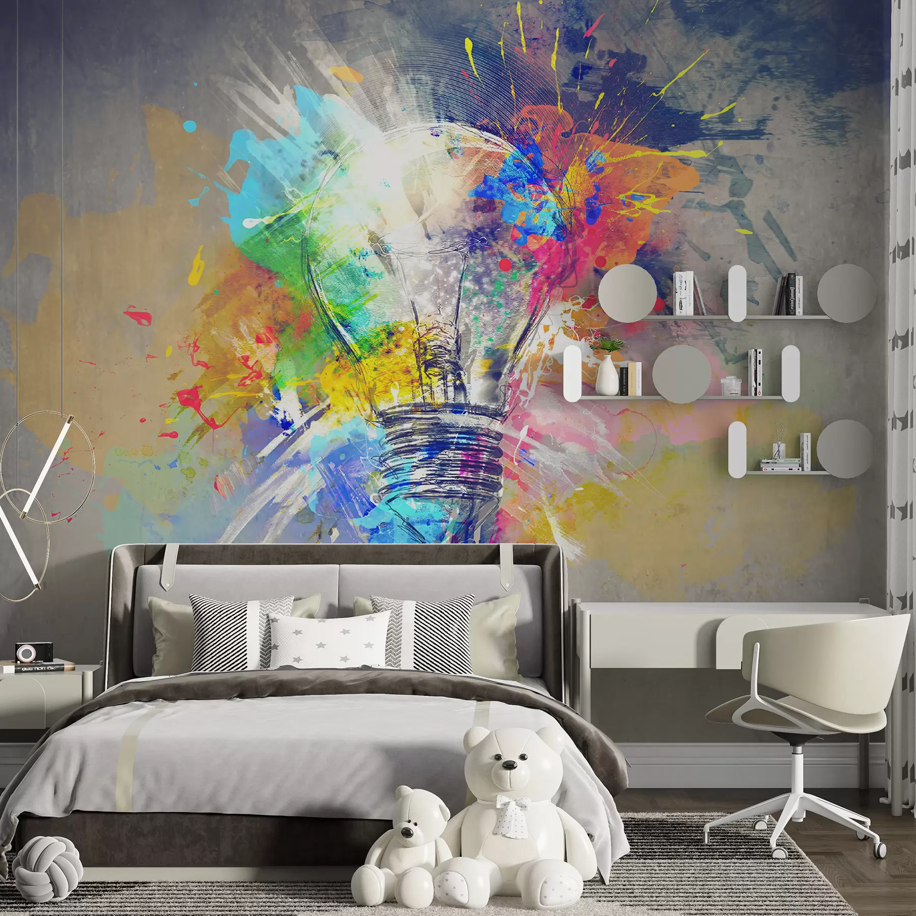 Фототапет Раждане на идея, абстракция u53882