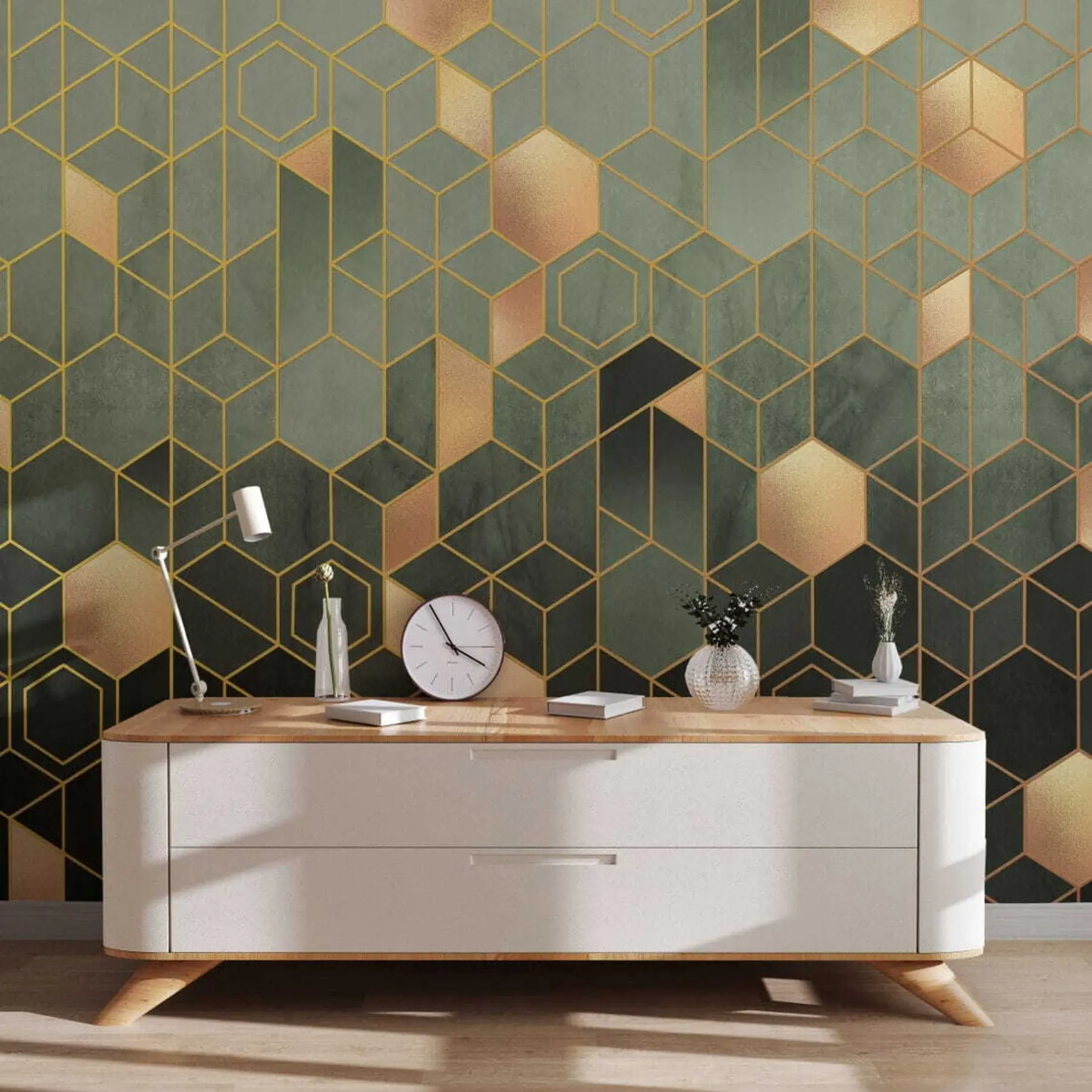 Фототапет Шестоъгълници u53261