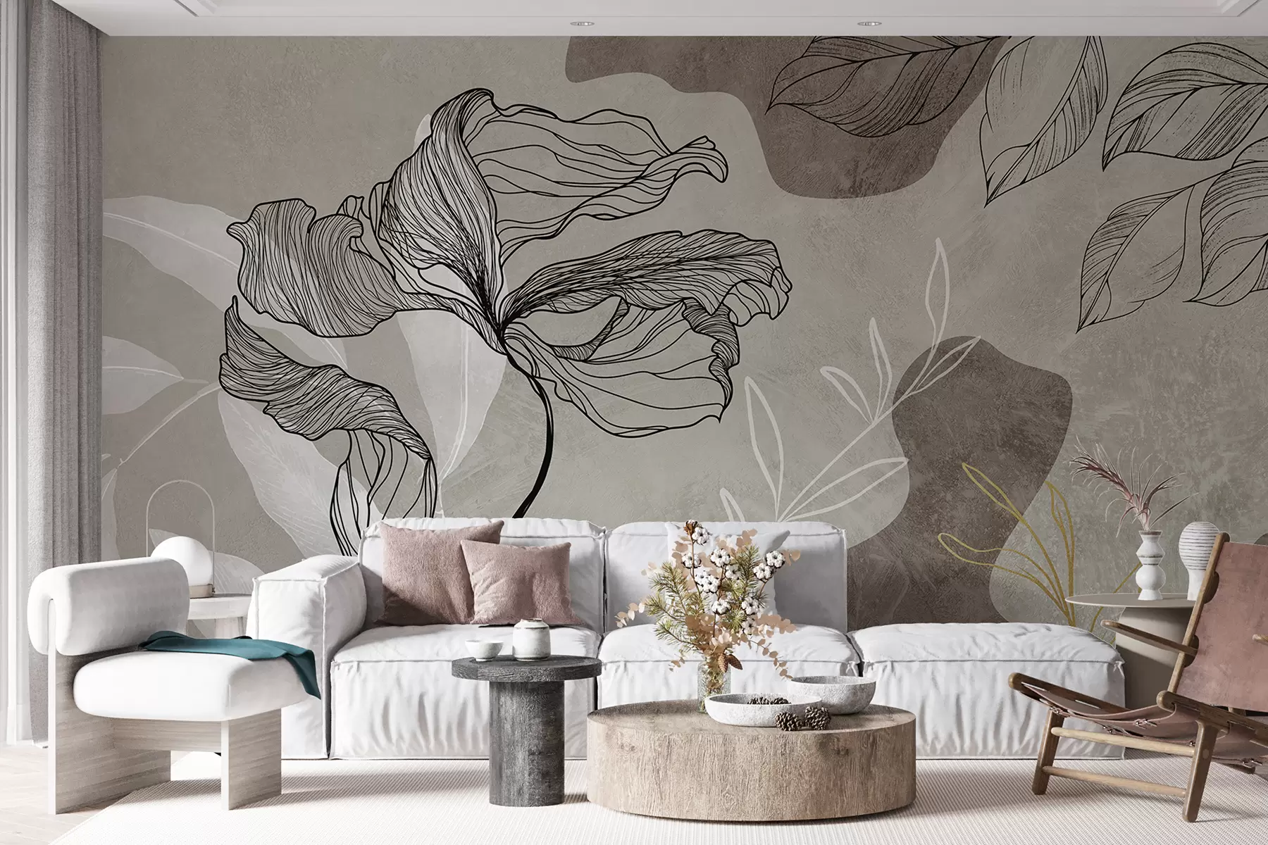 Фототапет Растения в стил бохо u71303