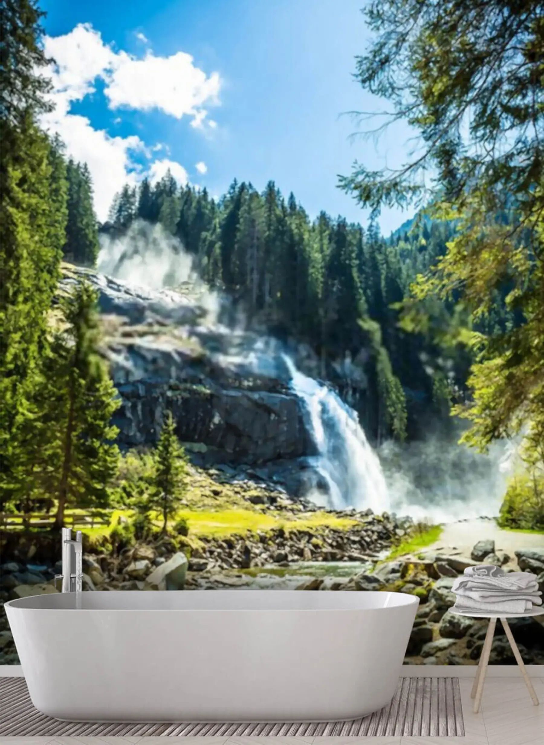 Фототапет Вода, растение e облак u18837