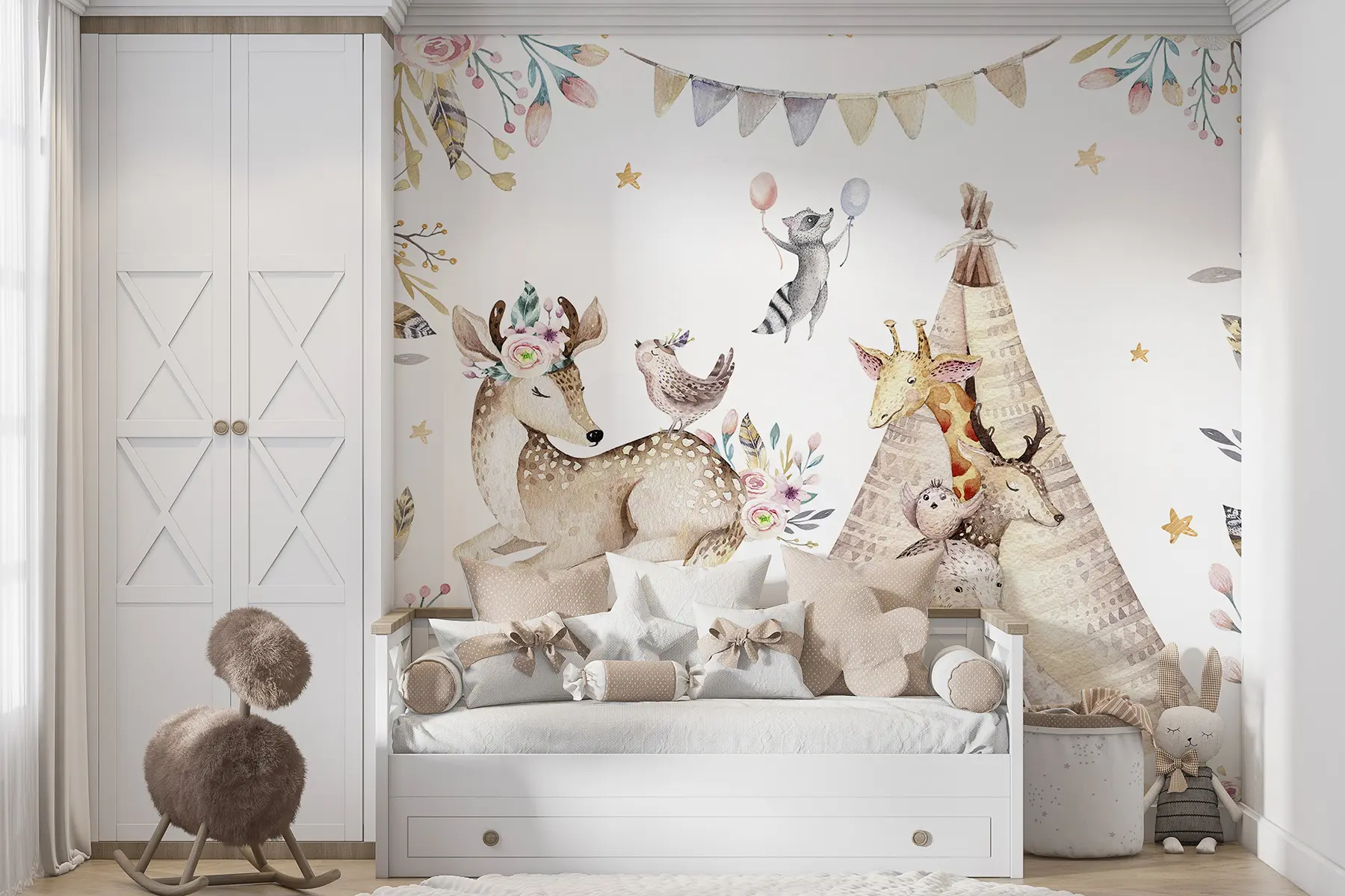 Фототапет Приказно парти с животни u01584d1