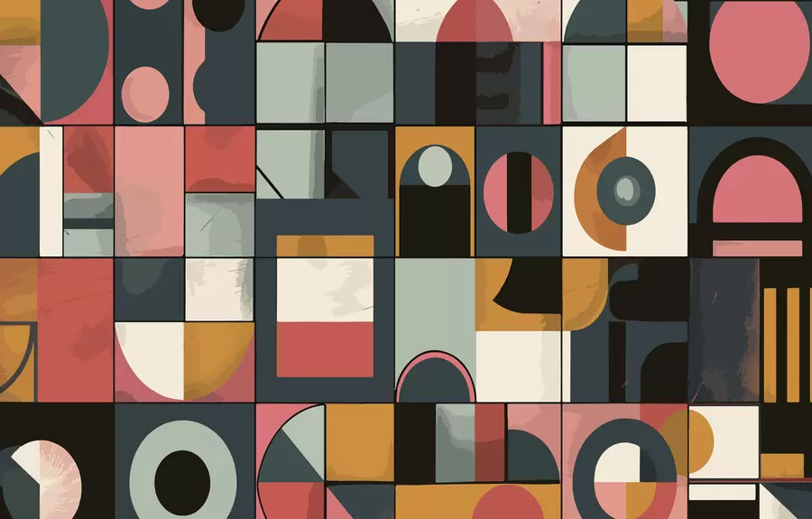 Фототапет Стил Bahaus w01075