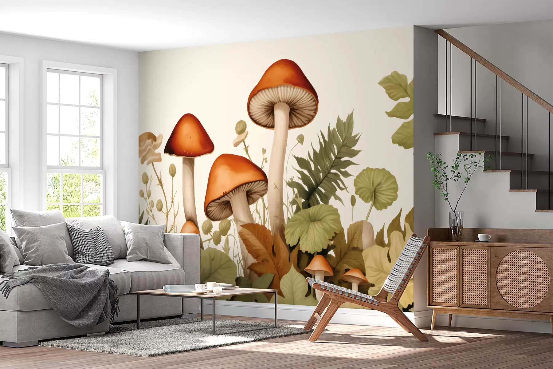 Фототапет гъби w01738