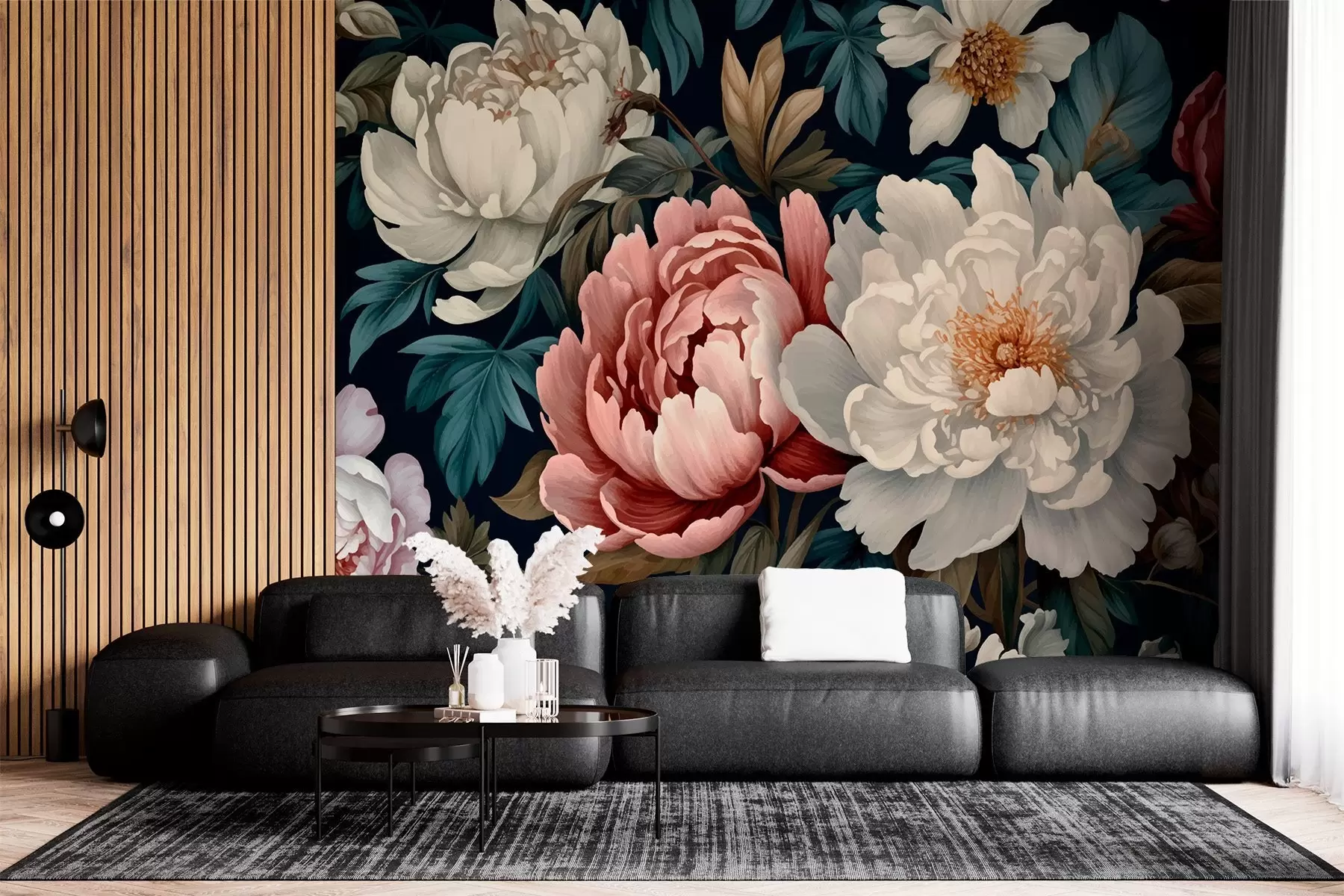 Фототапет Божури w01845