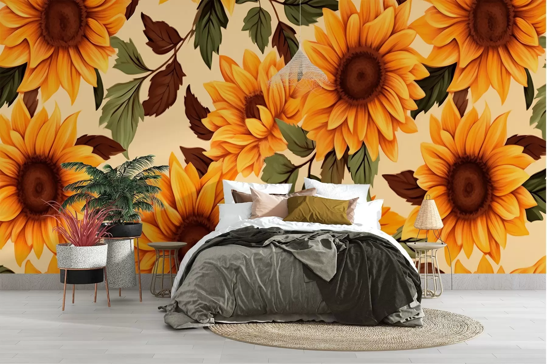 Фототапет Слънчогледи w01904