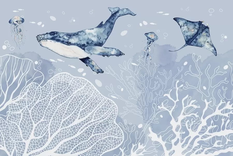 Фототапет Подводни чудеса на морския живот w00848