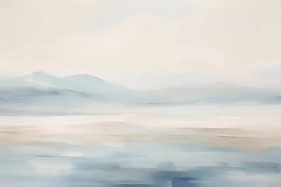 Фототапет Рисуван акварелен пейзаж w02113