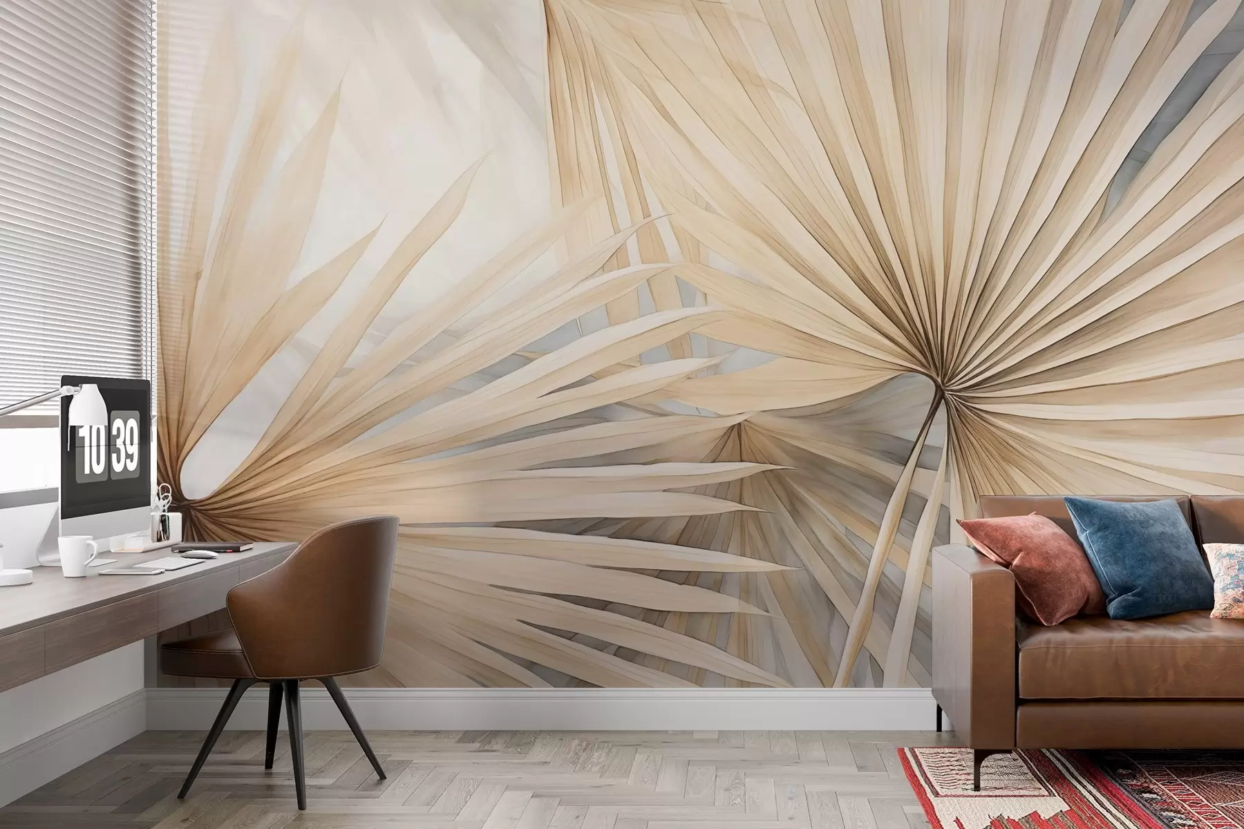 Фототапет Сухи палмови листа w02431