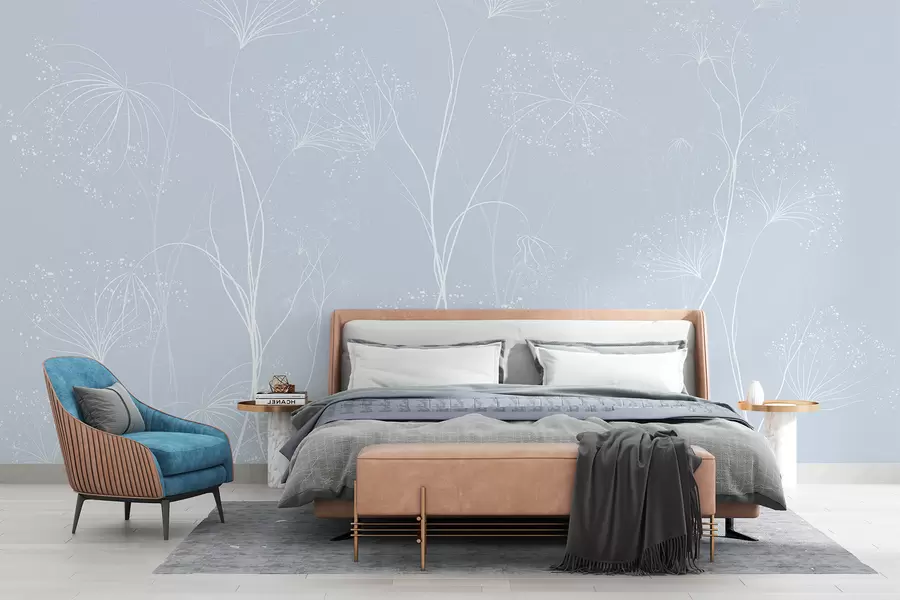 Фототапет Леки флорални мотиви w02422v2