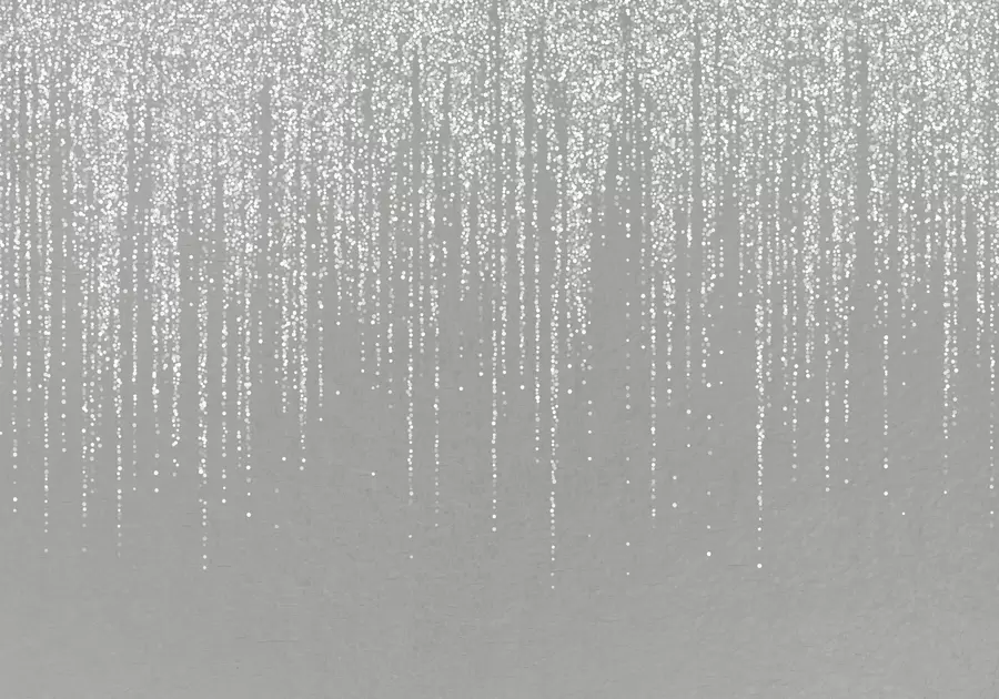 Фототапет Вертикален елегантен печат на гирлянд на точки върху сив текстуриран фон, създаващ усещане за дълбочина и движение w08470v1