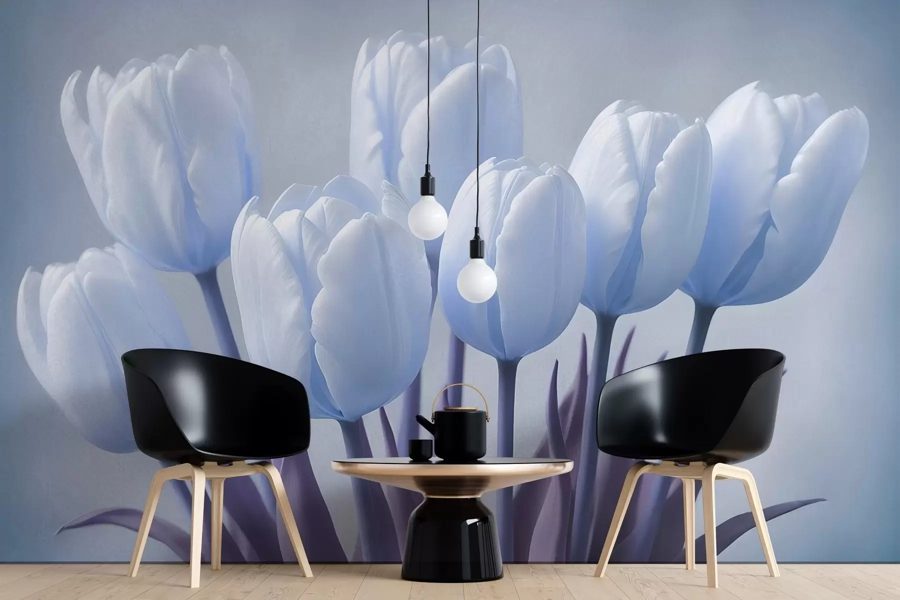 Фототапет Деликатен букет от лалета w02616v1