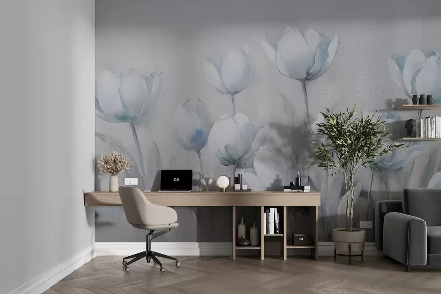 Фототапет Лалета в гръндж стил w02618v1