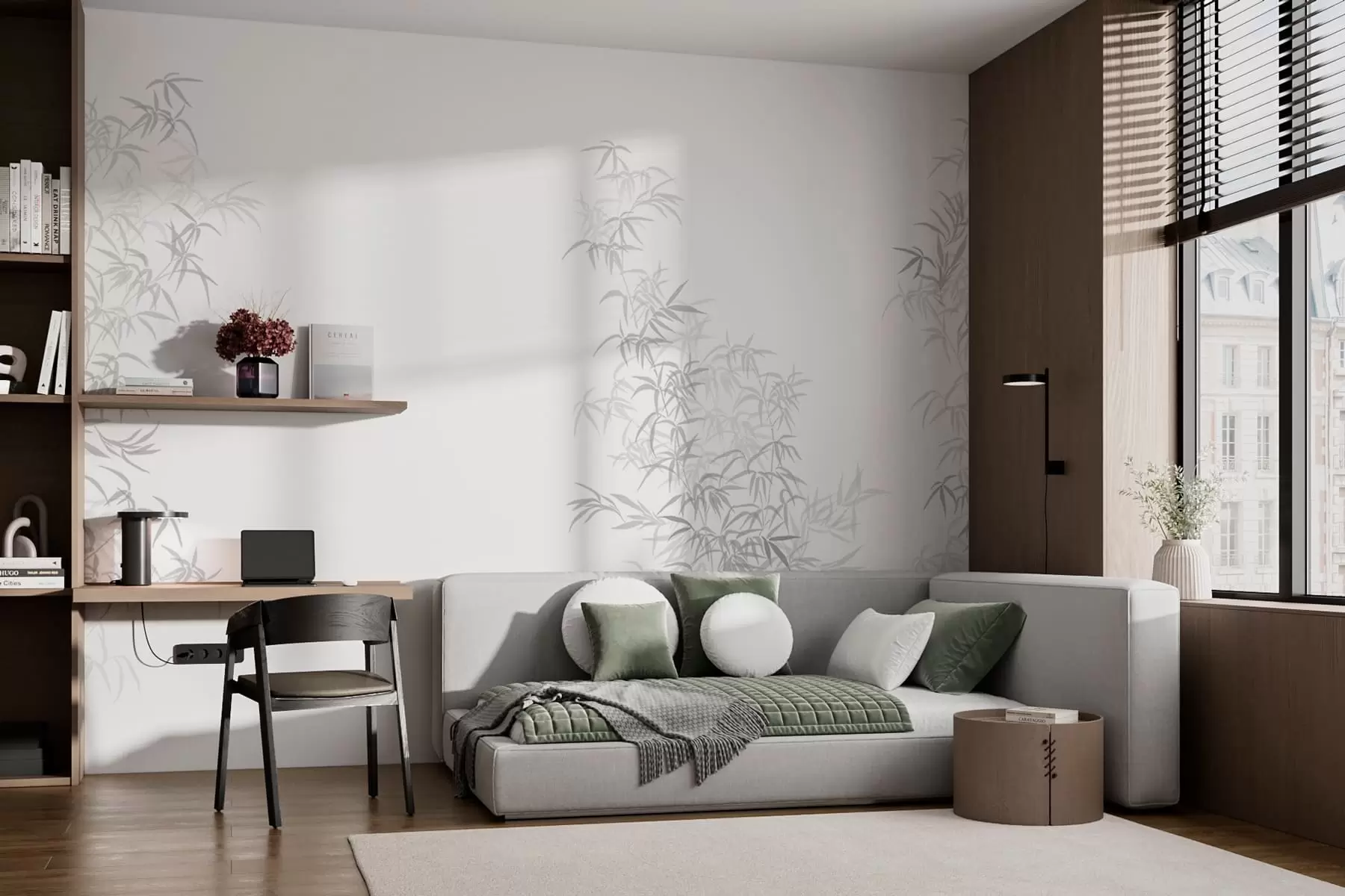 Фототапет Бамбуков минимализъм уаби-саби w08555v1