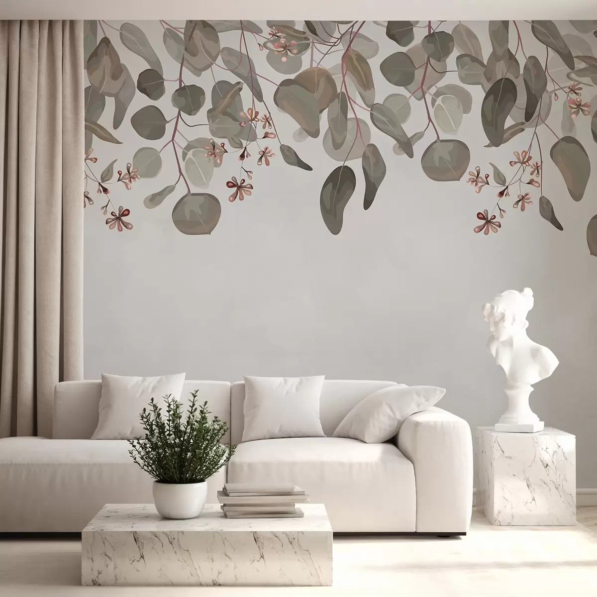 Фототапет листа на върха w02668