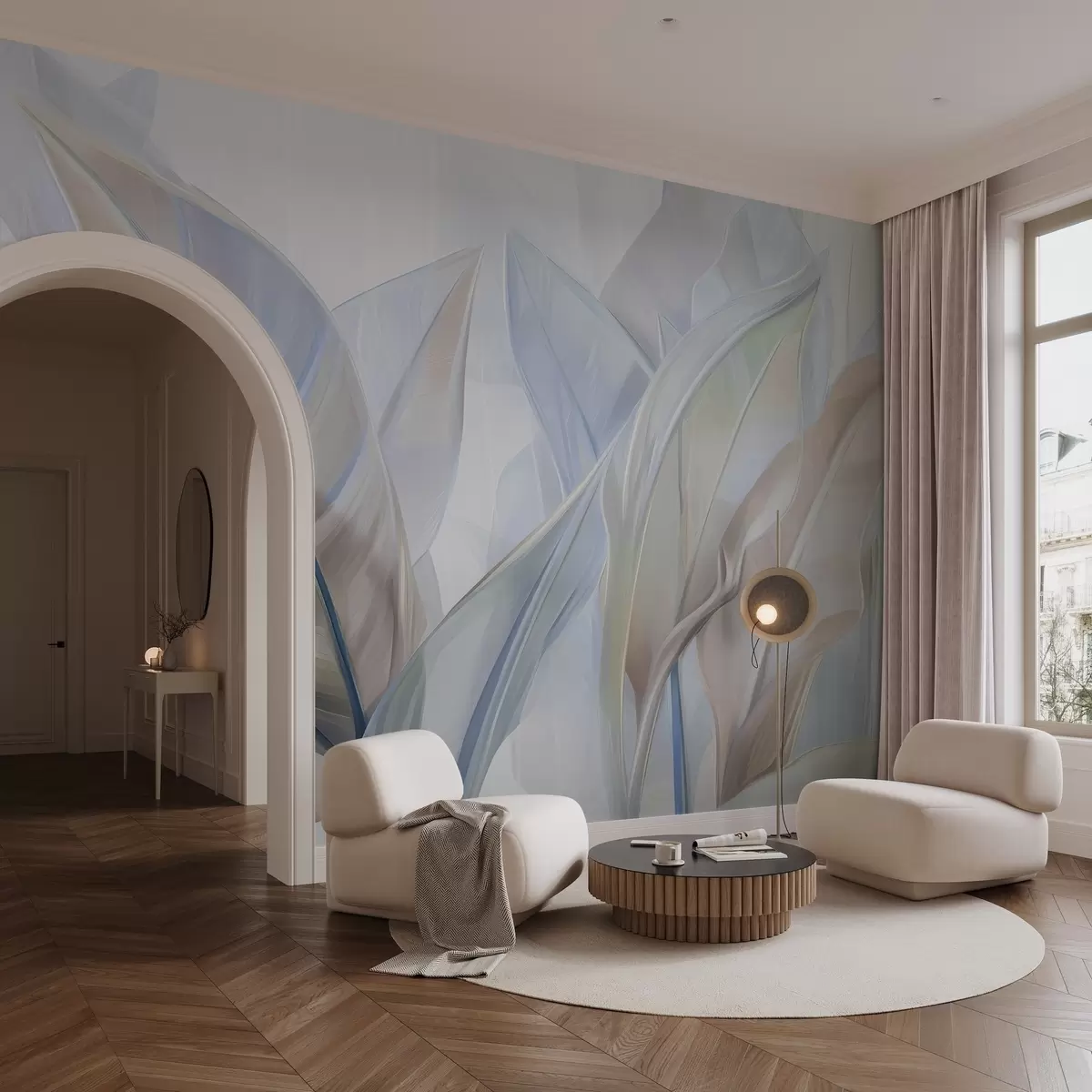 Фототапет Стилизирани многоцветни листа w02624v1