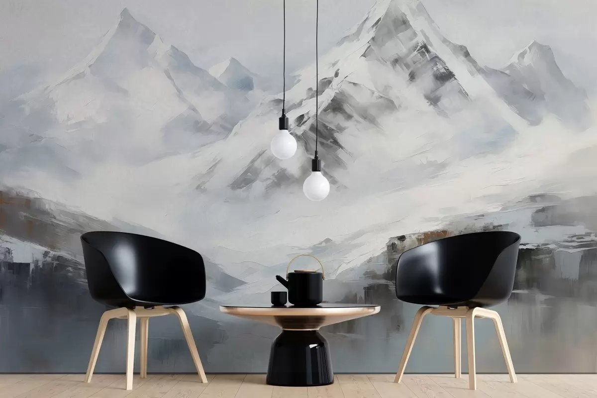 Фототапет Стилизирани планини w02681