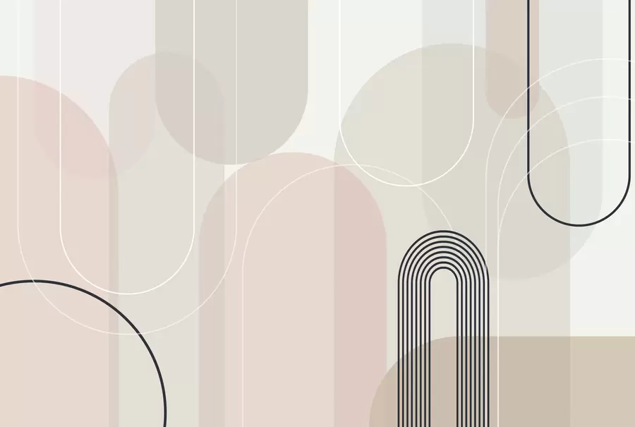 Фототапет Стилни минималистични арки w02826