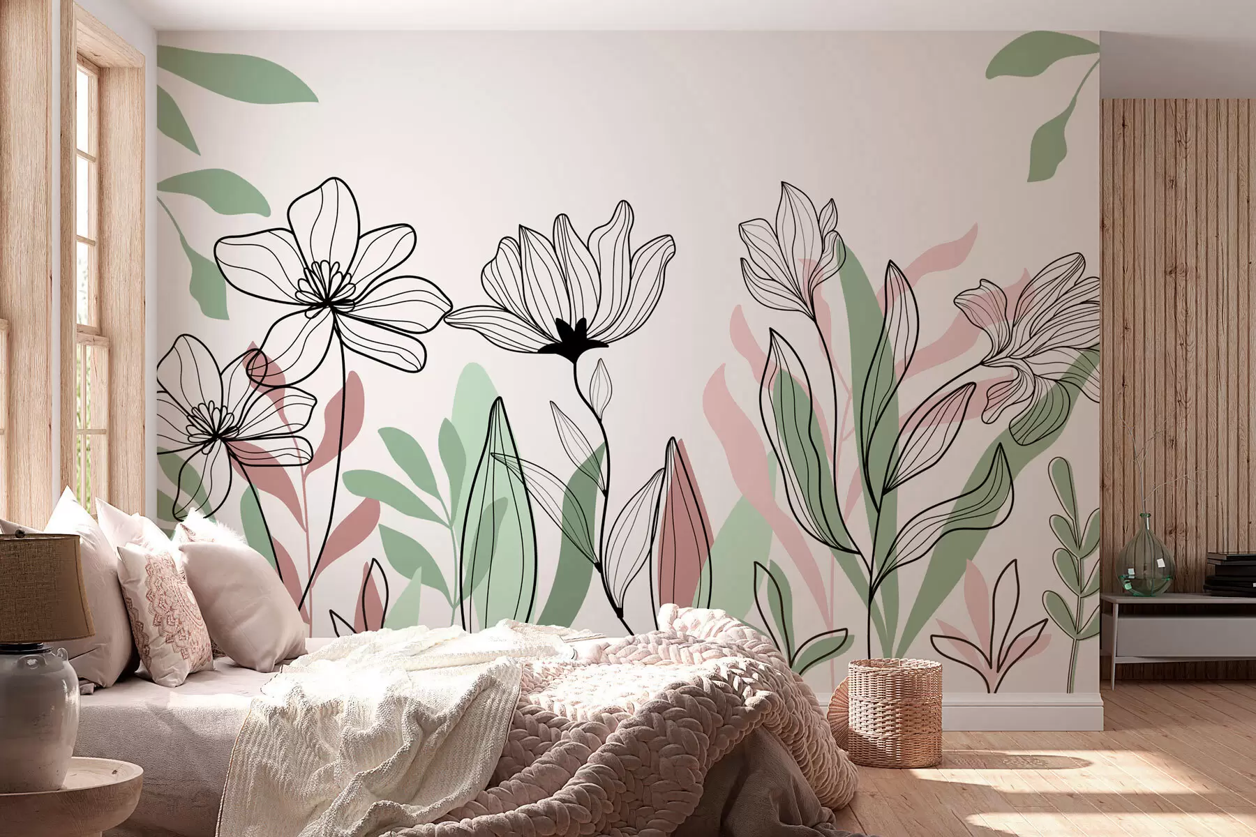 Фототапет Бохо цветя w02827