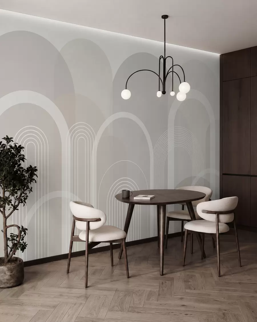 Фототапет Геометрични арки бохо w02935v1