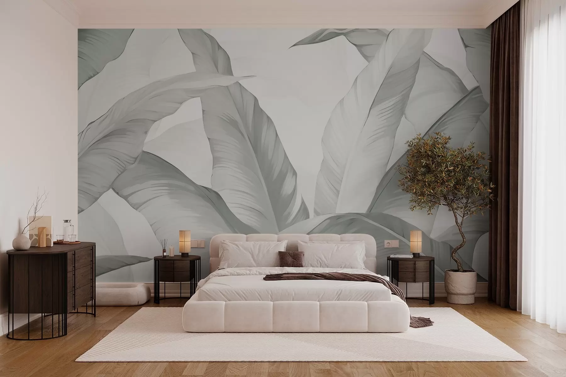 Фототапет Бананови листа w02999