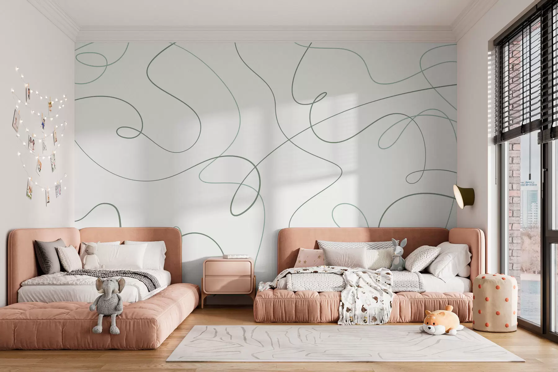 Фототапет Абстрактни стилни линии w03061v2