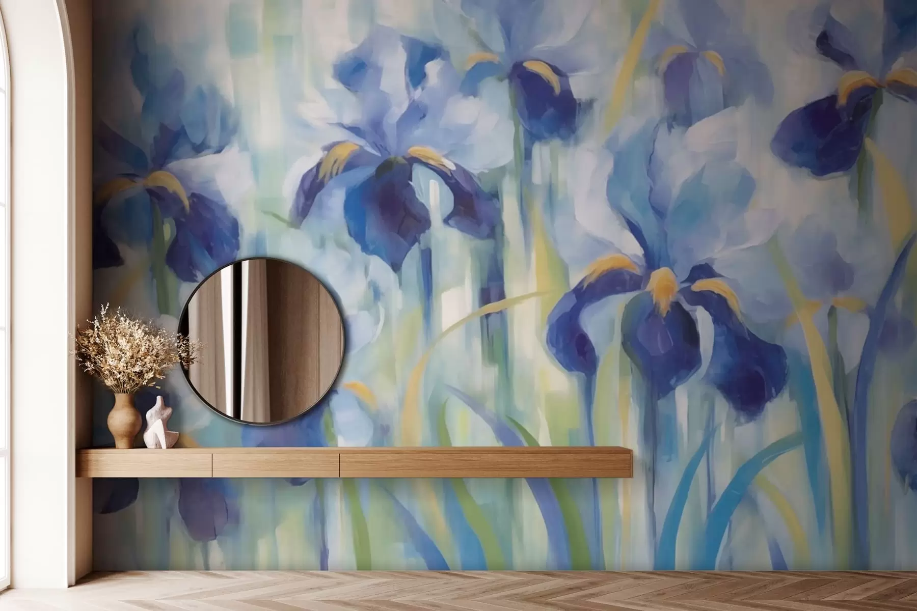 Фототапет Цветя от ирис w03230