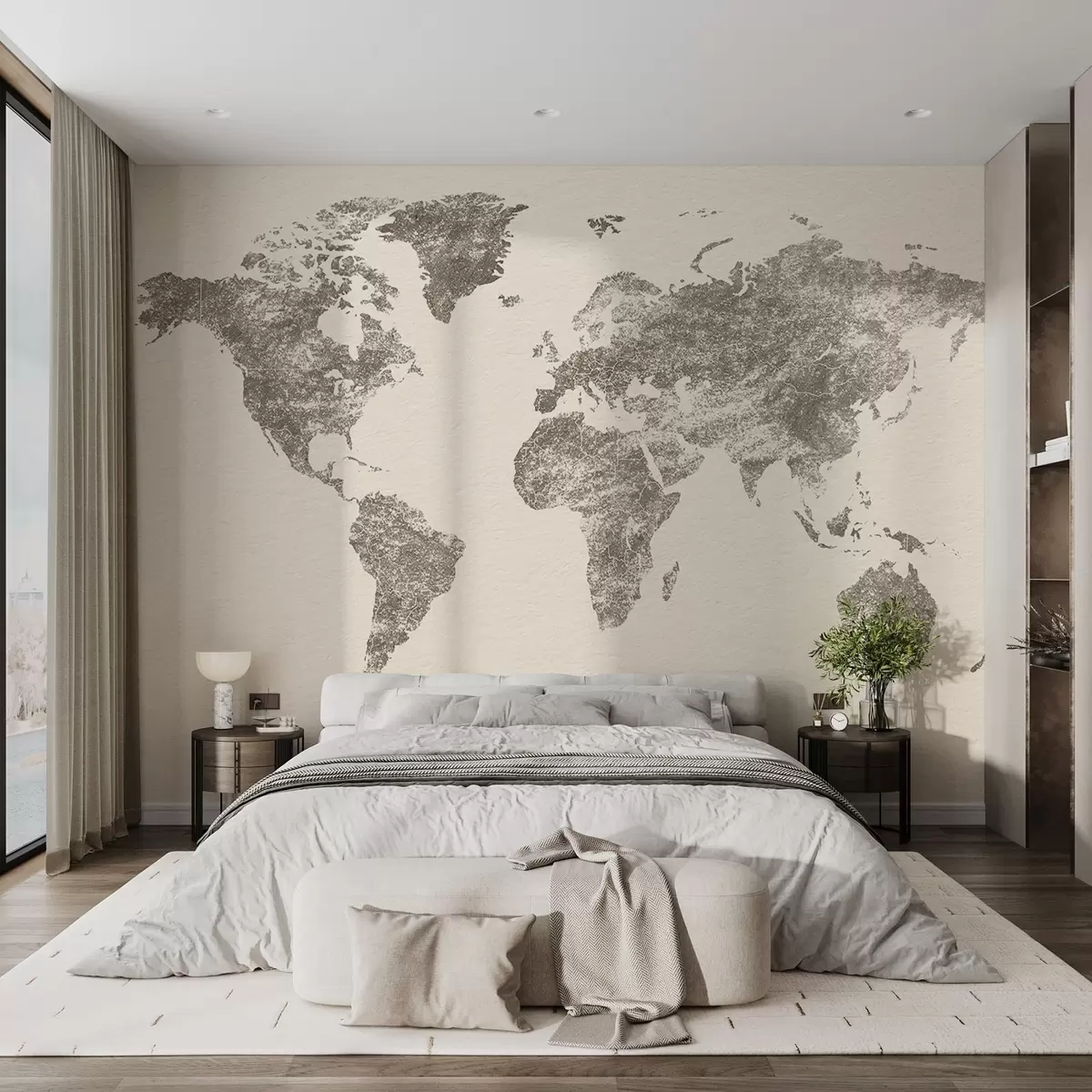 Фототапет Текстурна карта на света w03312v2