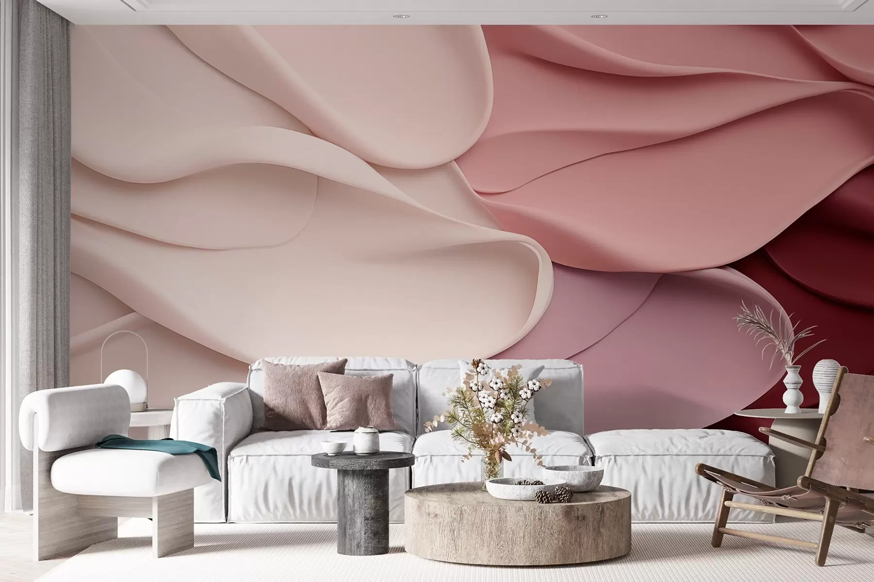 Фототапет Обемни венчелистчета на цветя w08881