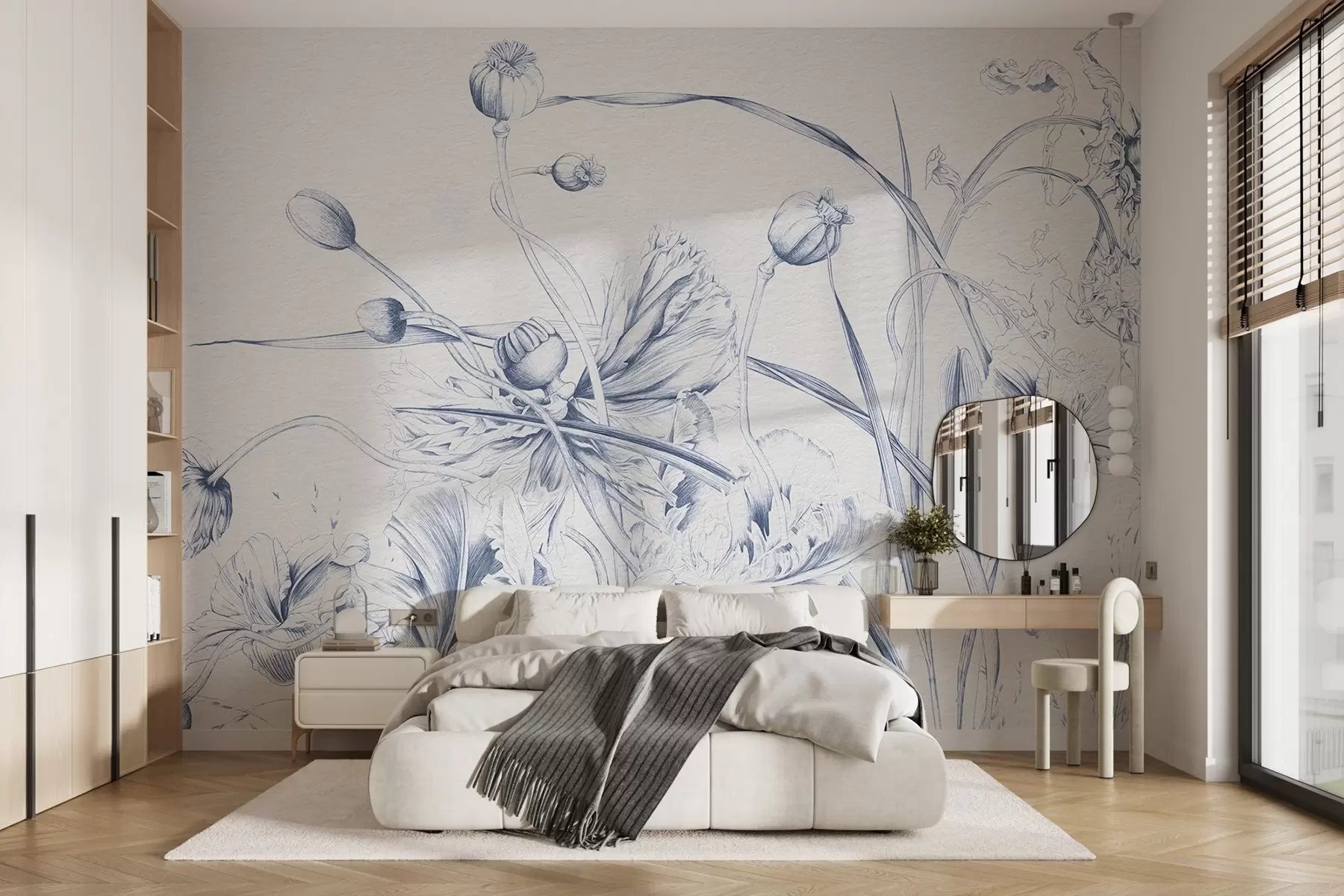 Фототапет Ботанически графики w08926v2