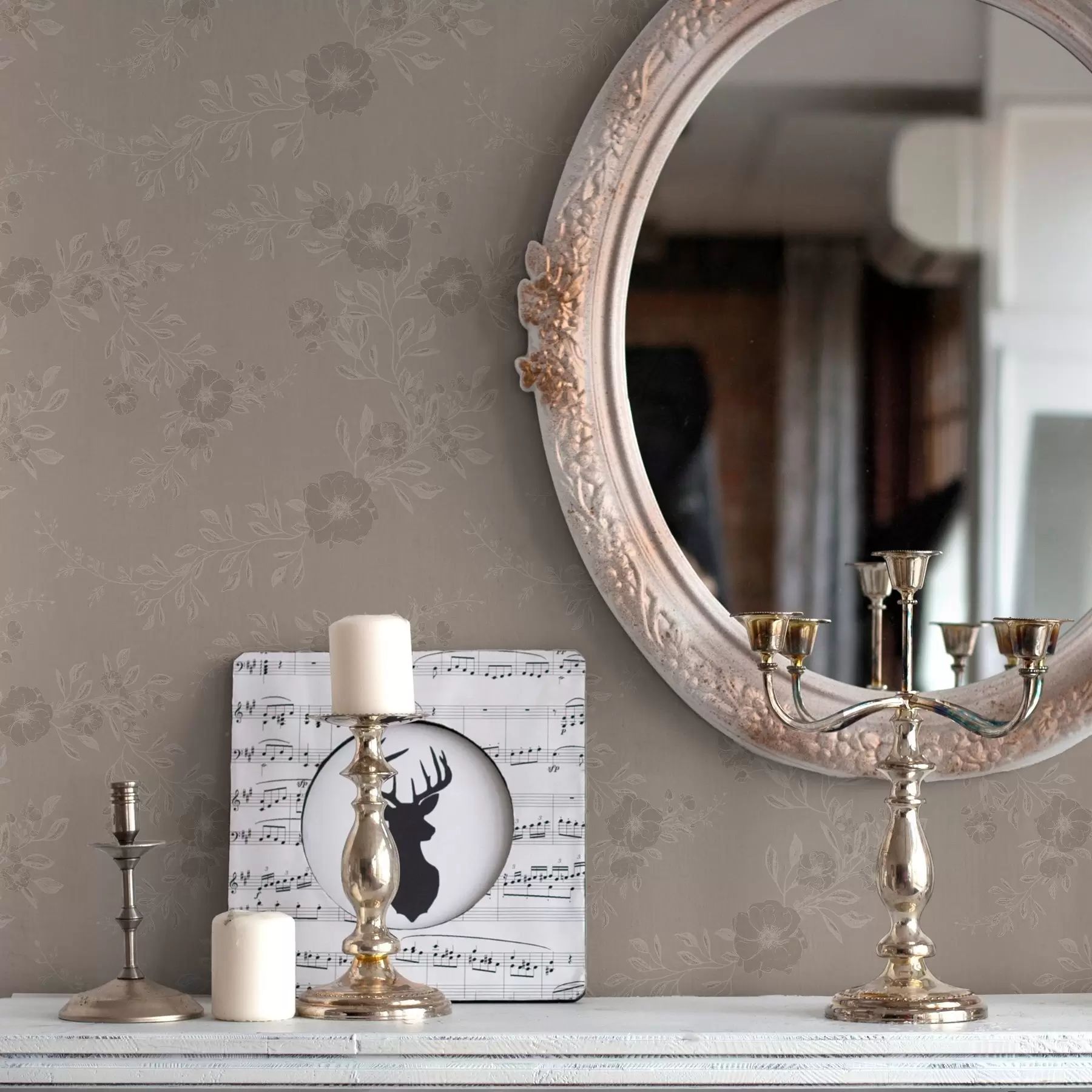 Фототапет Цветя със светли листа a00006