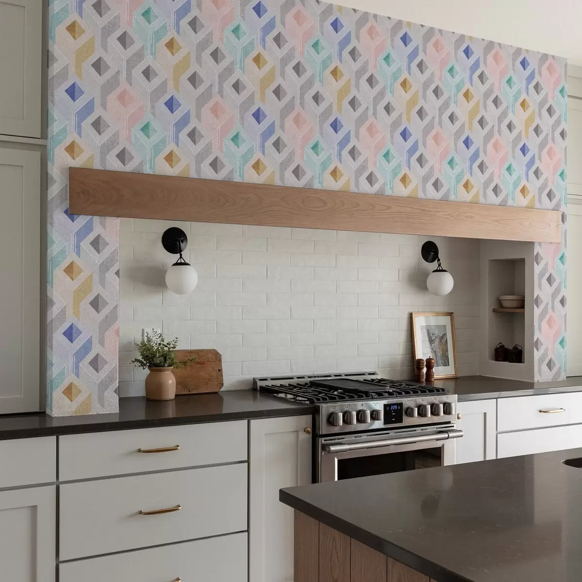 Тапети Многоцветни паралелепипеди a00008