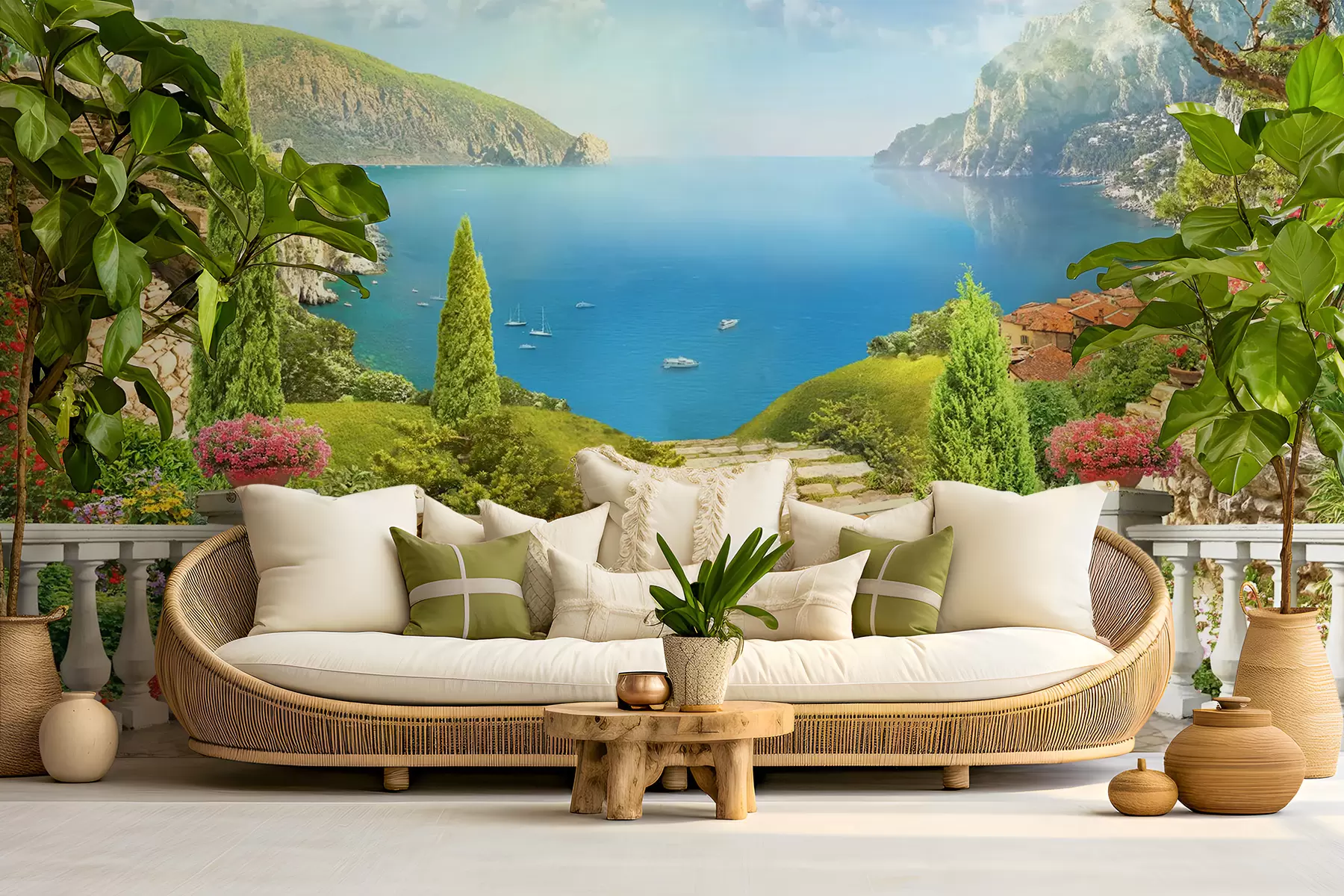 Фототапет Небе, облак и вода u60261