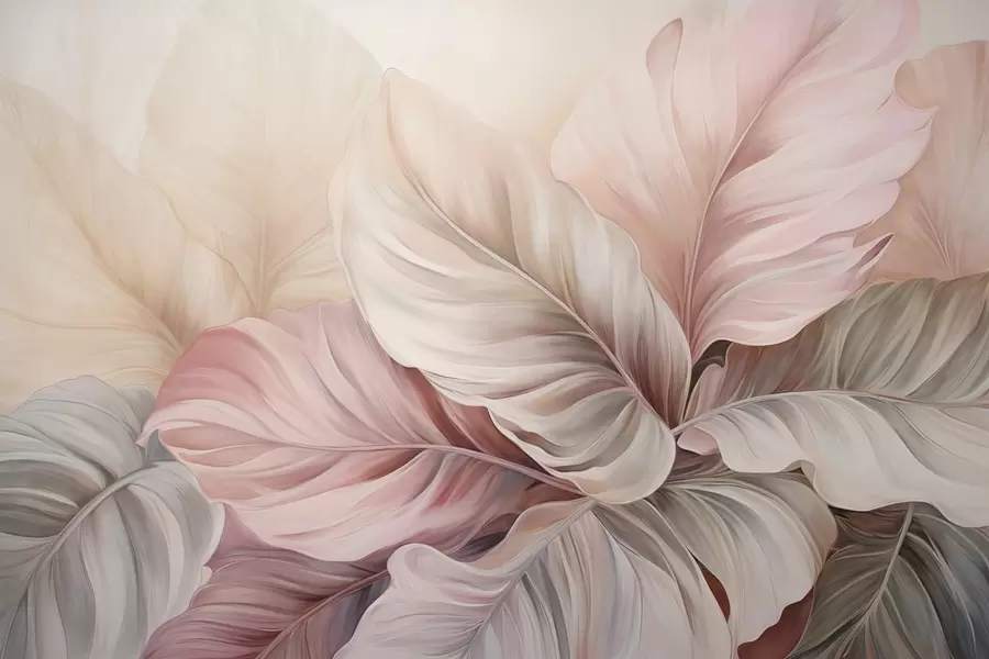 Фототапет Тропическа зеленина с преливащи се цветове w03597