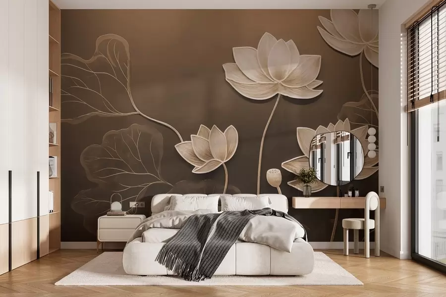 Фототапет Lotuses w03591