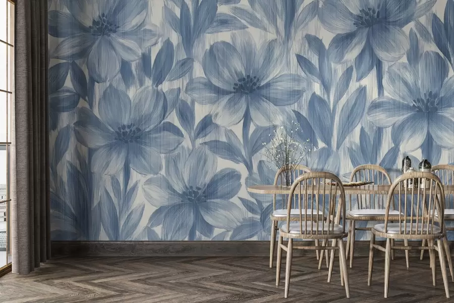 Фототапет Стилни акварелни цветя w03821