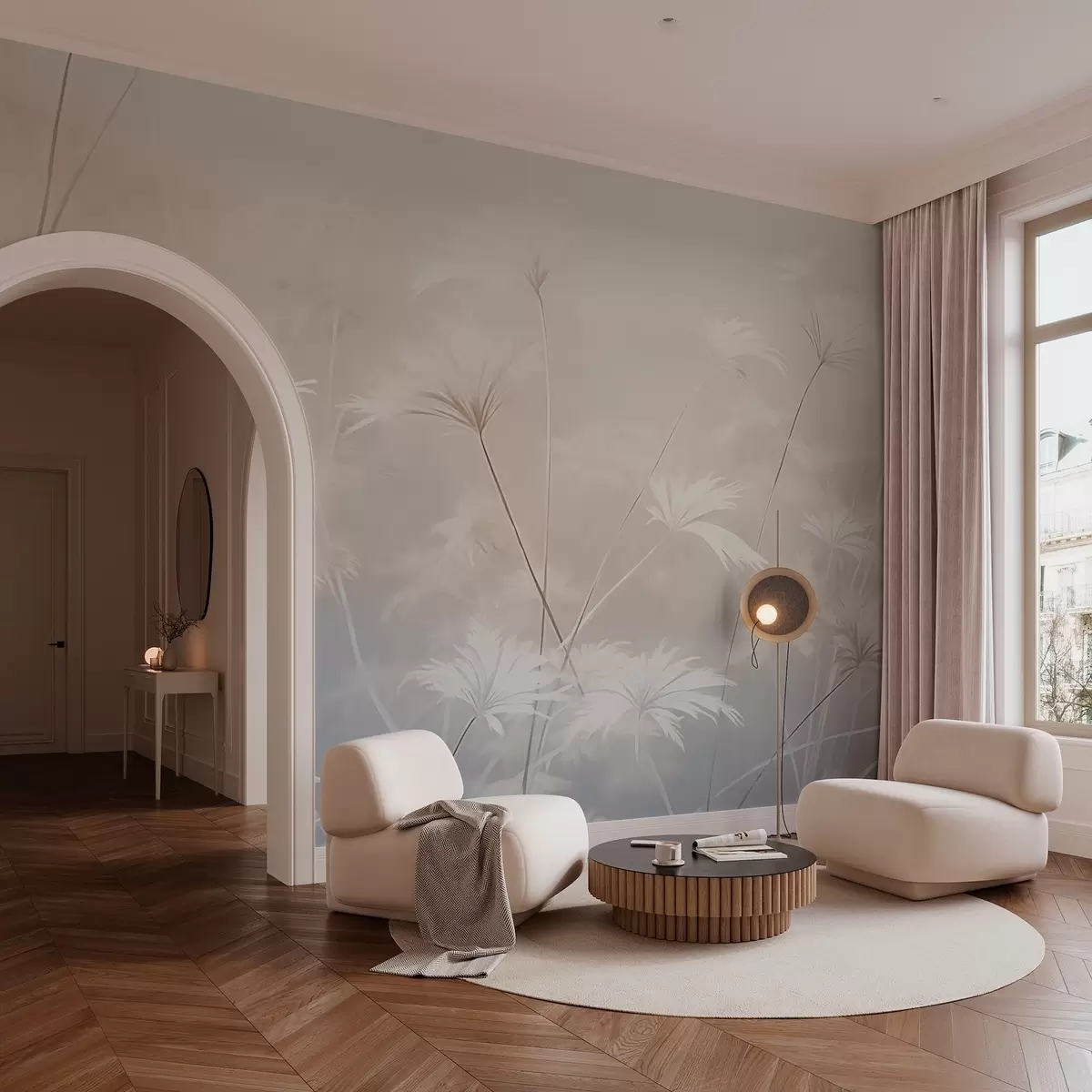 Фототапет Билки в ретро стил w03840