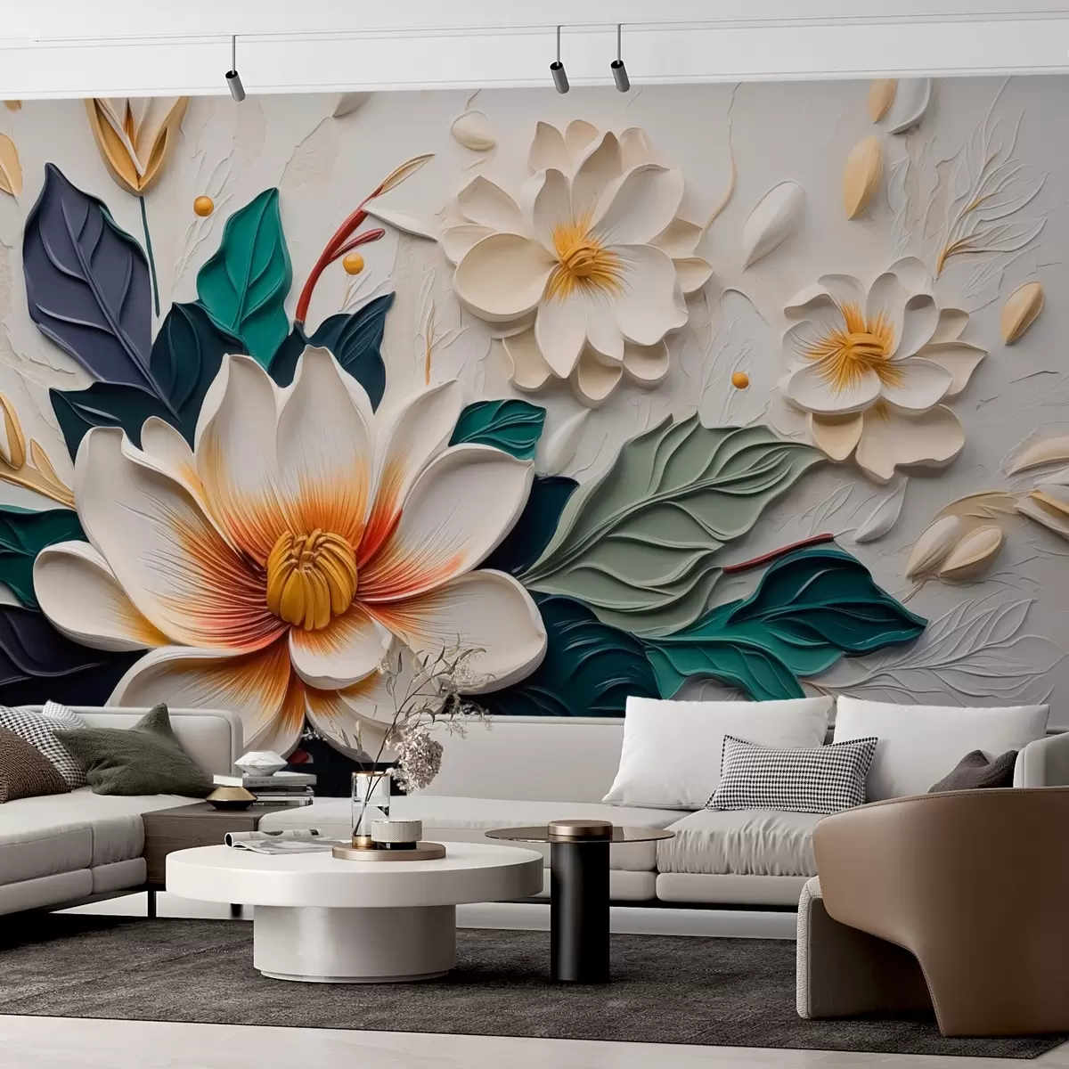 Фототапет Декоративни цветя w03904