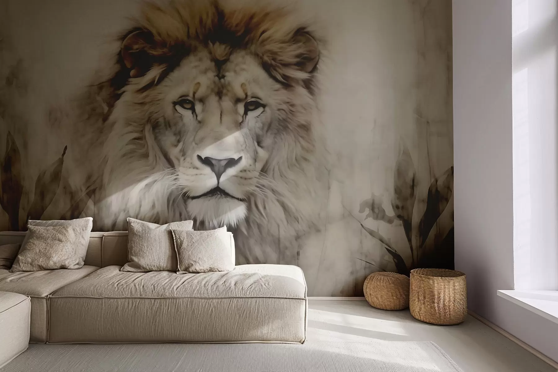 Фототапет Lion w03888
