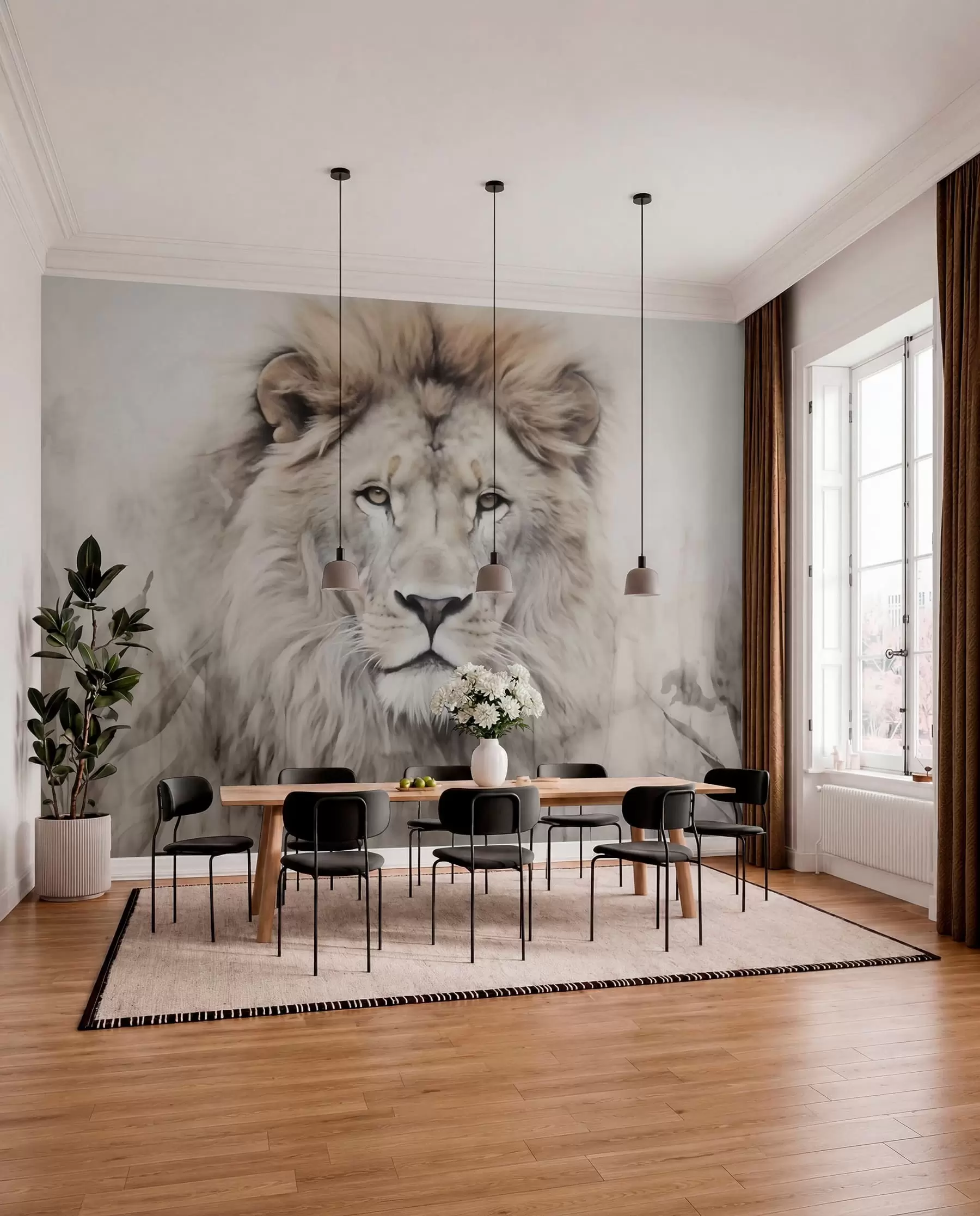 Фототапет Lion w03888
