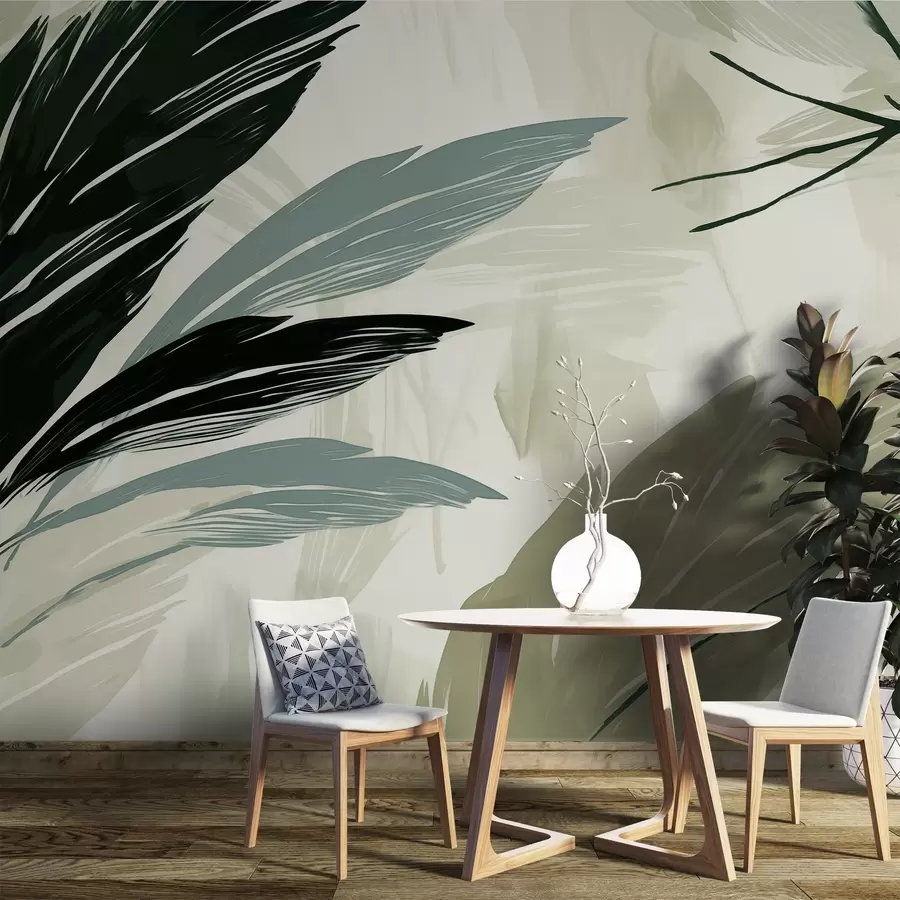 Фототапет Абстрактни разноцветни пера w04037v3