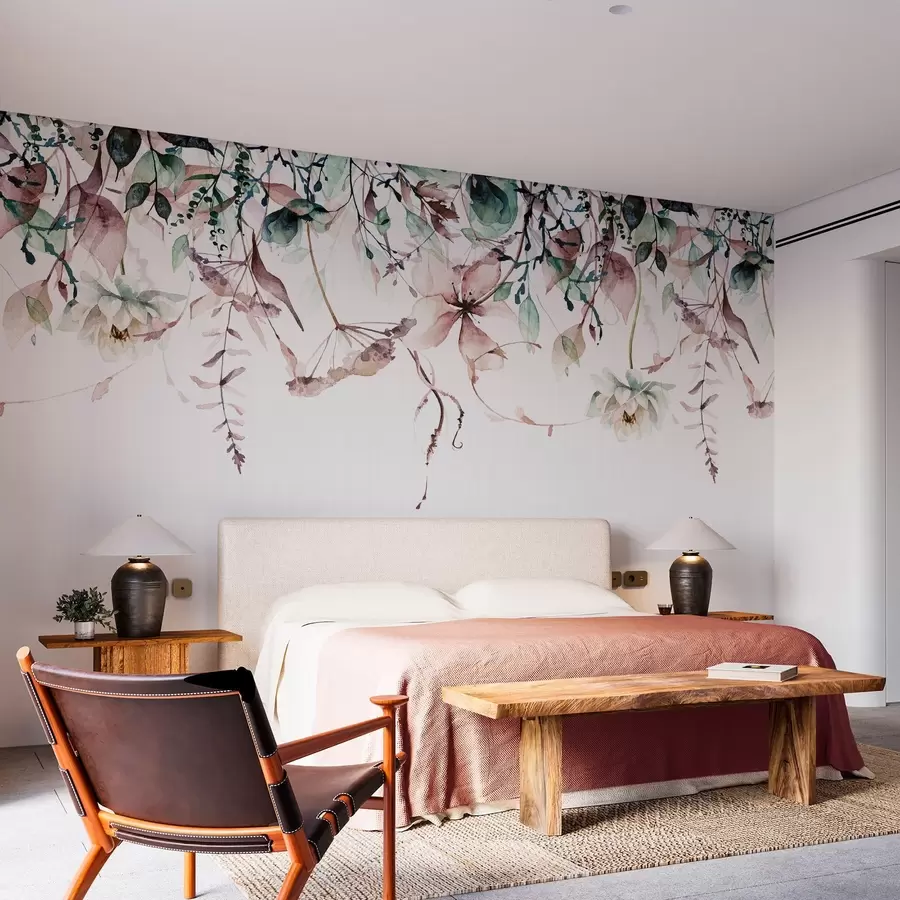 Фототапет Разпръснати цветя w09170