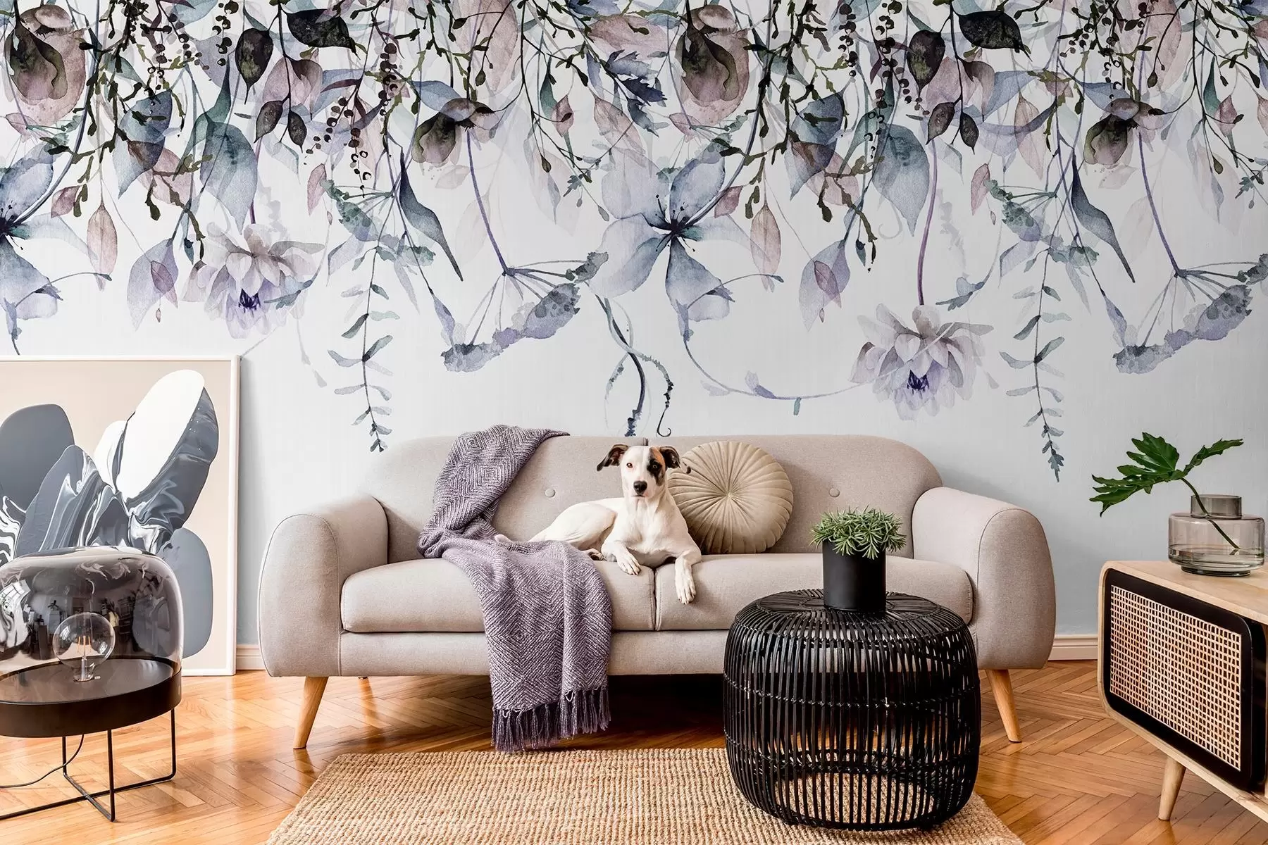 Фототапет Разпръснати цветя w09170v1