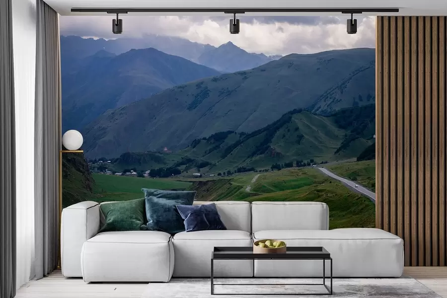 Фототапет Грузия пейзажи, планини, пътуване, реализъм w04097